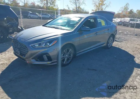 2018 Hyundai Sonata Sport из США, поврежденный, VIN 5NPE34AF8JH689331